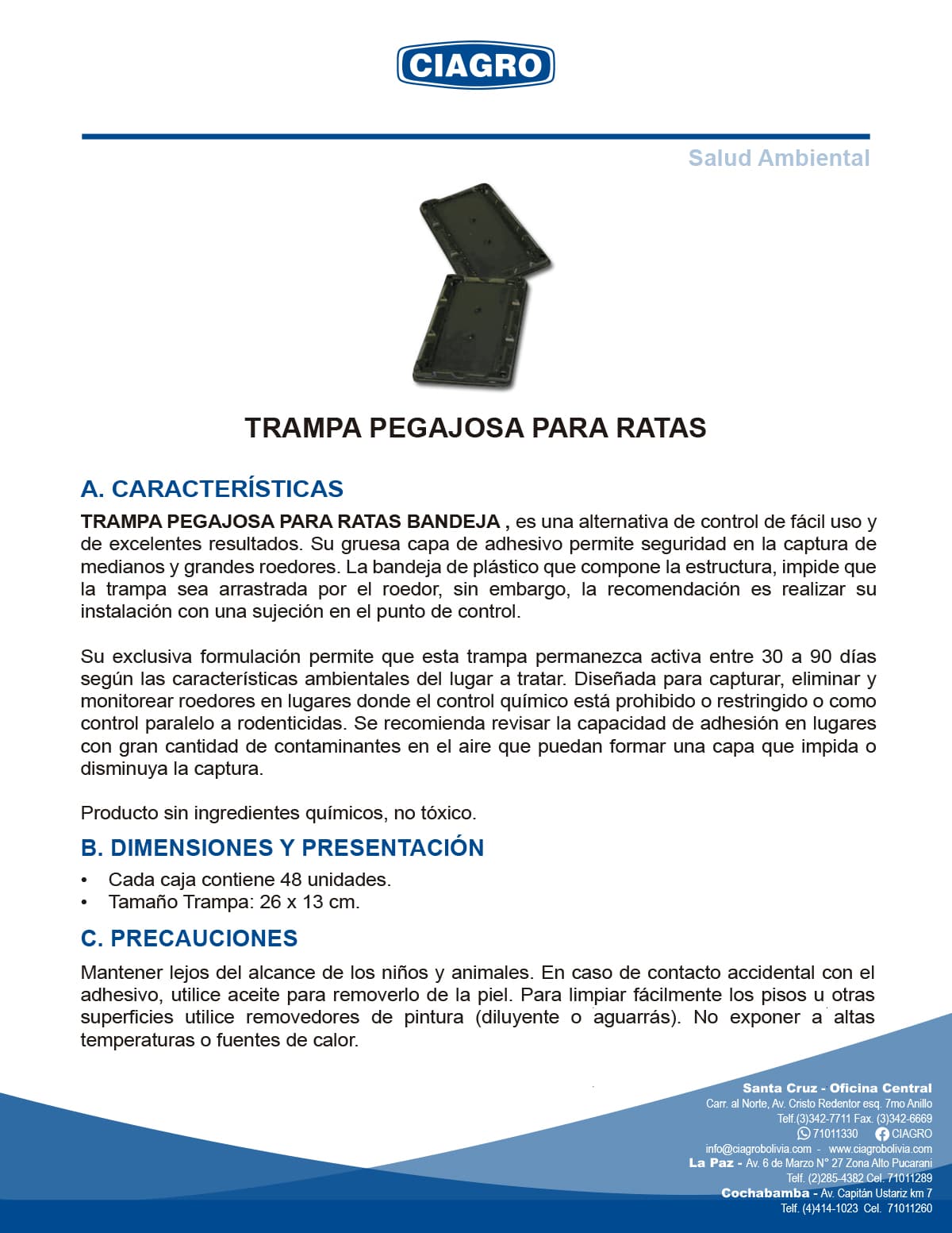 Trampa Pegajosa