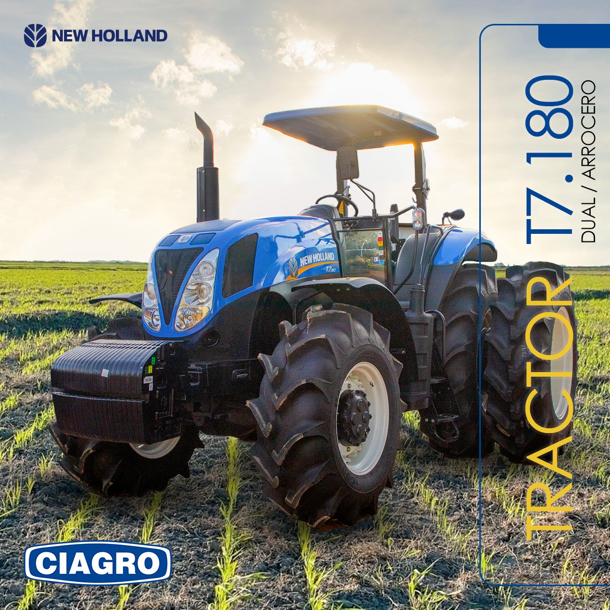 Tractor New Holland T7.180
